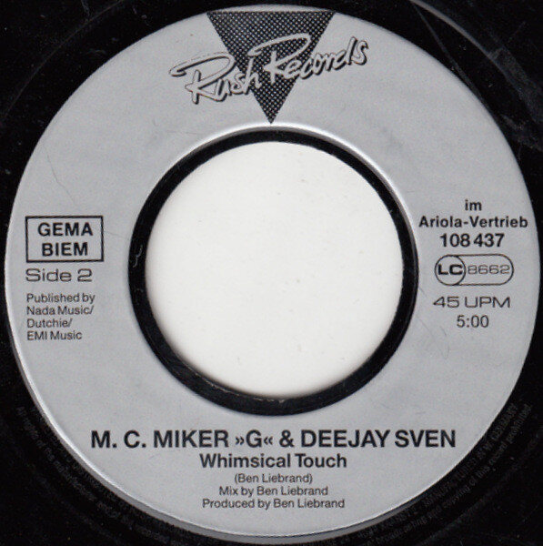 M.C.Miker"G" & Deejay Sven* – Holiday Rap (Single) – Bild 4