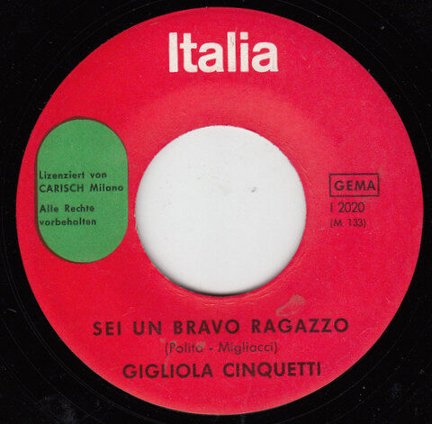 Gigliola Cinquetti – Non Ho L'età (Single) – Bild 4