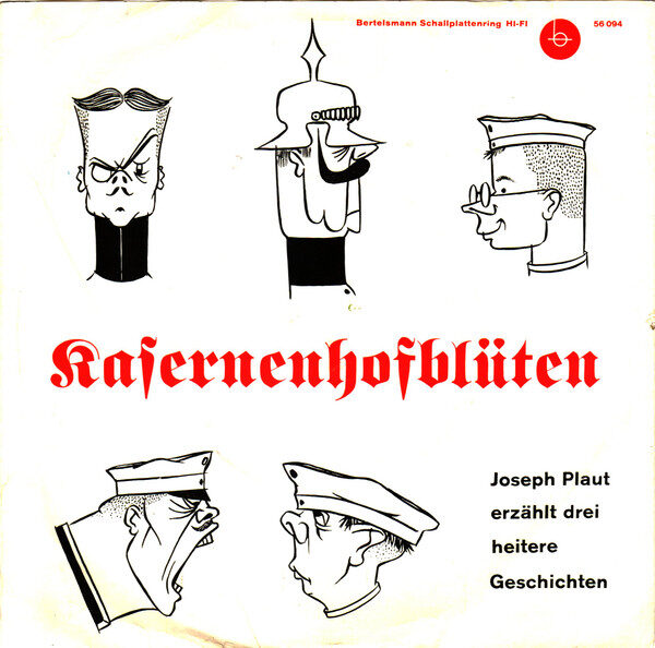Joseph Plaut – Kasernenhofblüten (EP) – Bild 1