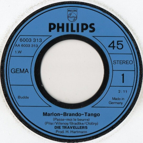 Die Travellers – Marlon-Brando-Tango (Single) – Bild 3