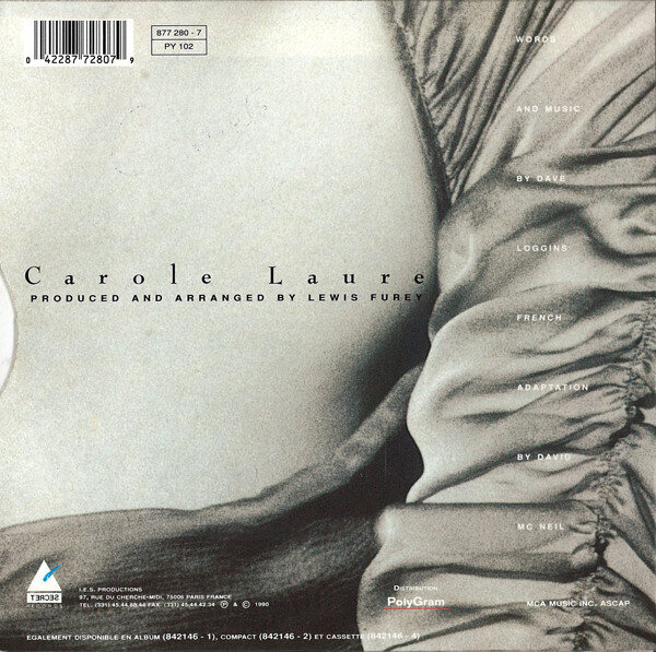 Carole Laure – Anybody With The Blues / Y'a Qu'celle (Single) – Bild 2