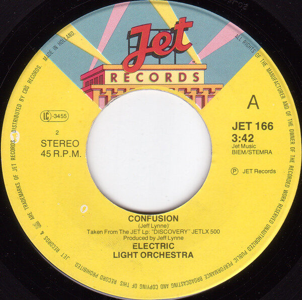 The Electric Light Orchestra* – Last Train To London / Confusion (Single) – Bild 4