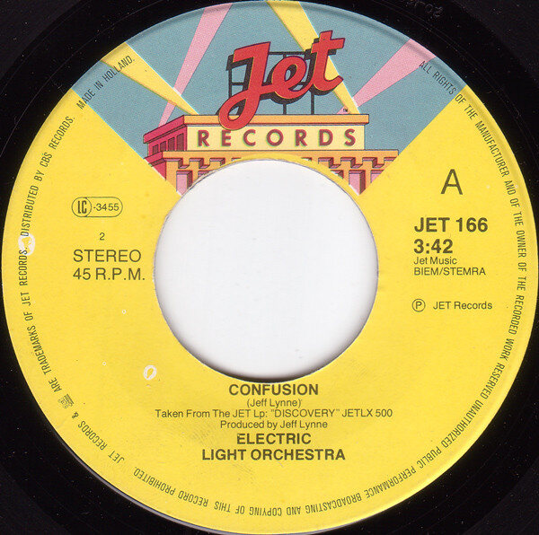 The Electric Light Orchestra* – Last Train To London / Confusion (Single) – Bild 4