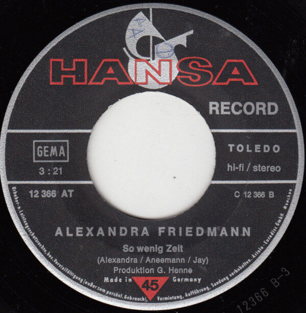 Alexandra Friedmann – Sugar Me (Komm Doch) (Single) – Bild 4