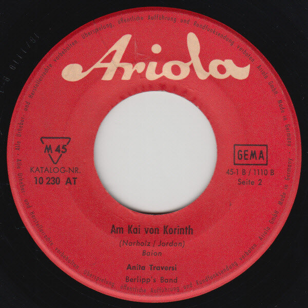 Anita Traversi – Ob In Bombay, Ob In Rio (Single) – Bild 4