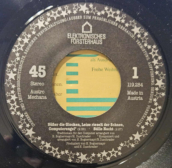 Hubert Bognermayr, Harald Zuschrader* – Heller Die Glocken Nie Klangen (7") – Bild 3