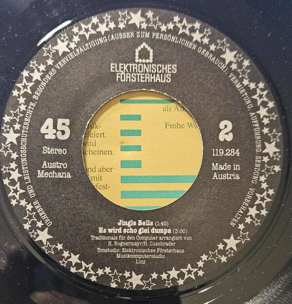Hubert Bognermayr, Harald Zuschrader* – Heller Die Glocken Nie Klangen (7") – Bild 4