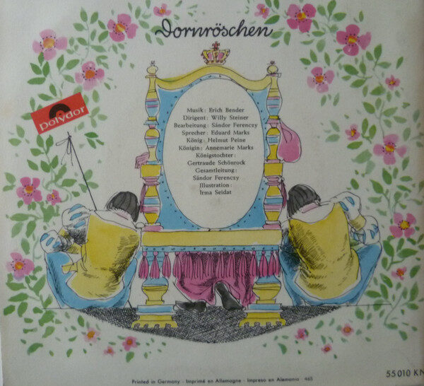 Brüder Grimm* – Dornröschen (7", Mono, RE) – Bild 2