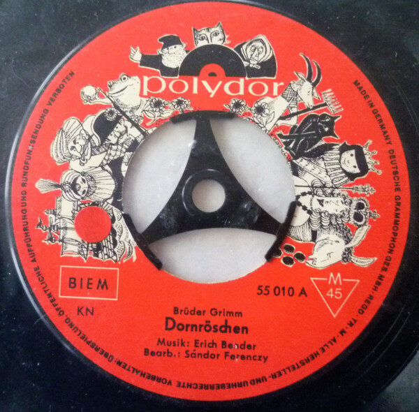 Brüder Grimm* – Dornröschen (7", Mono, RE) – Bild 4