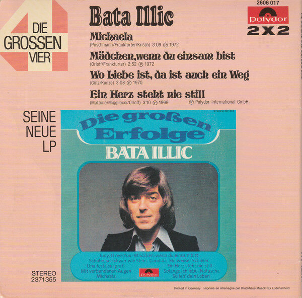 Bata Illic – Die Grossen Vier - Folge 2 (Single) – Bild 2