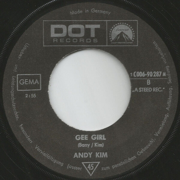 Andy Kim – Baby, I Love You / Gee Girl (Single) – Bild 4