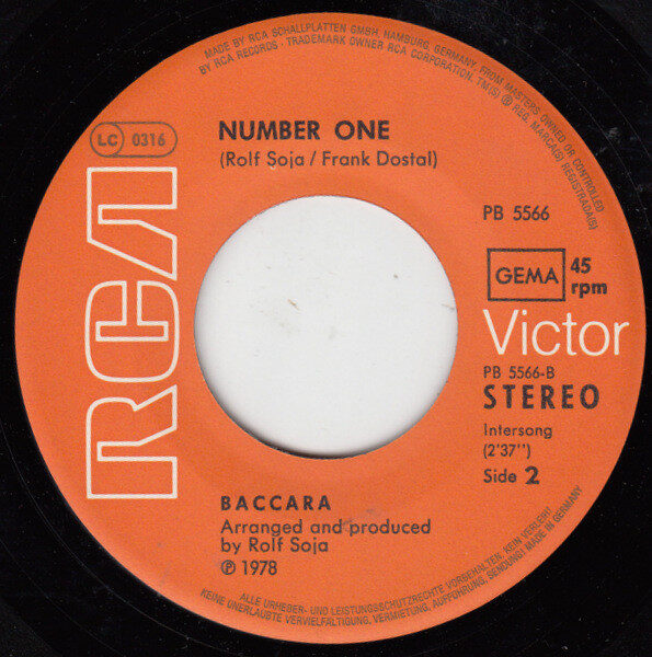 Baccara – Darling (Single) – Bild 4