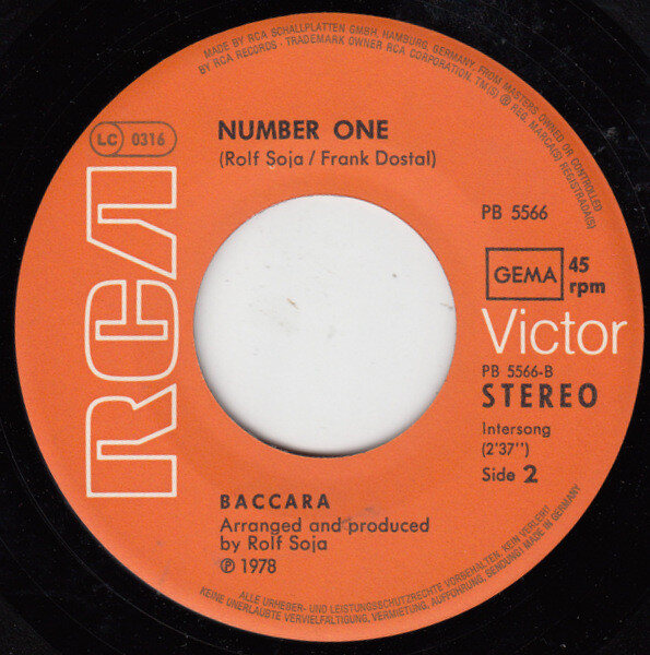 Baccara – Darling (Single) – Bild 4
