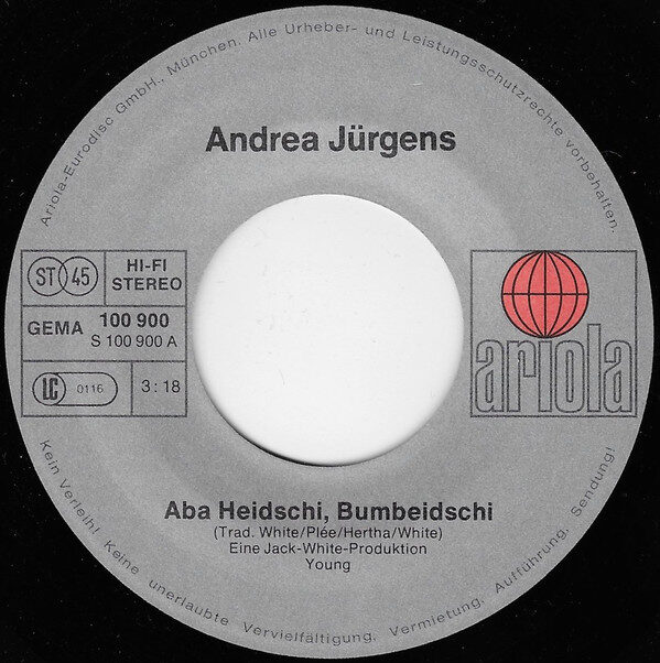 Andrea Jürgens – Aba Heidschi, Bumbeidschi (Single) – Bild 3