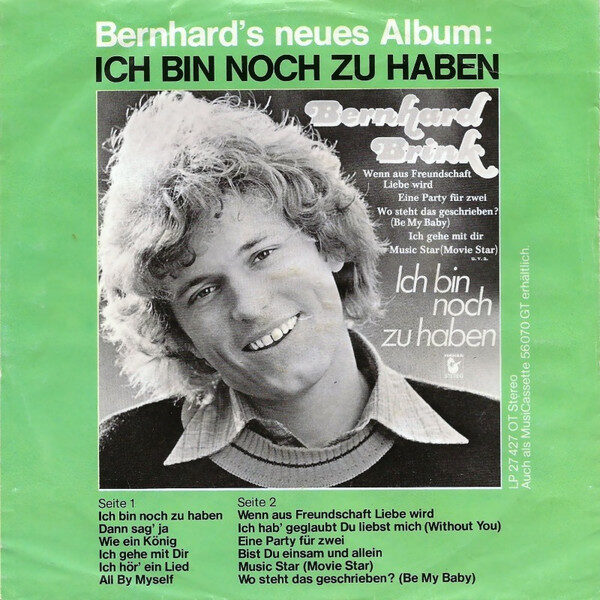 Bernhard Brink – Liebe Auf Zeit (Single) – Bild 2