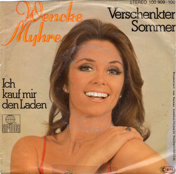 Wencke Myhre – Verschenkter Sommer (Single) – Bild 2