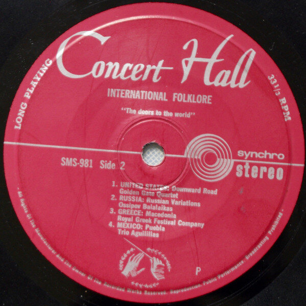 Various – Internationale Volksmusik (7") – Bild 3