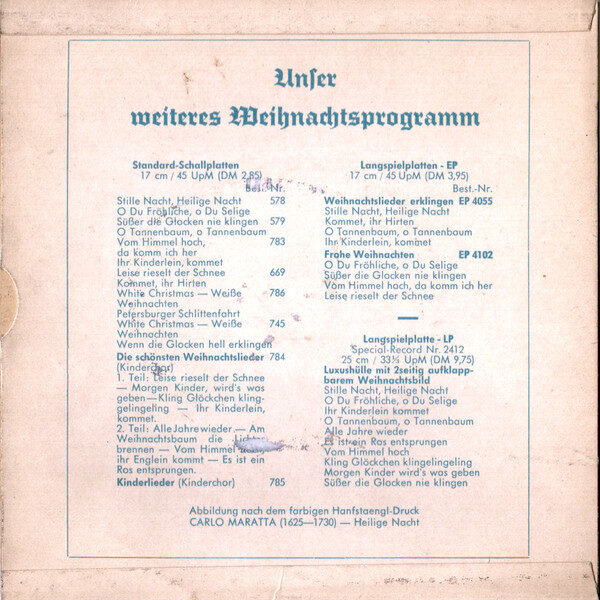 Various – Frohe Weihnachten (EP) – Bild 2