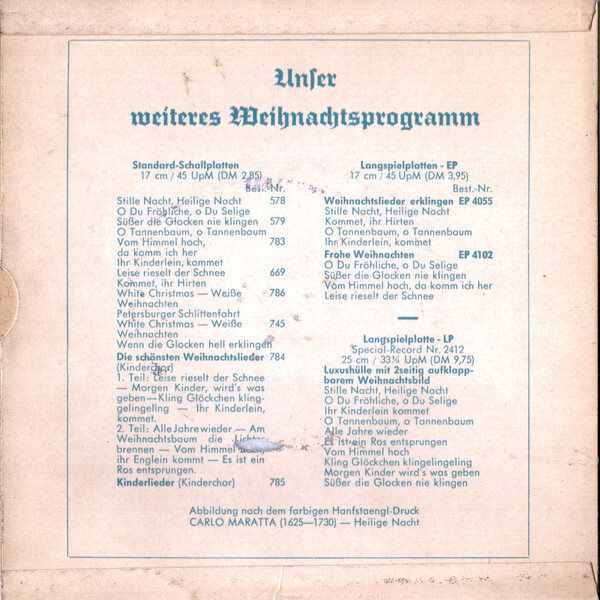 Various – Frohe Weihnachten (EP) – Bild 2