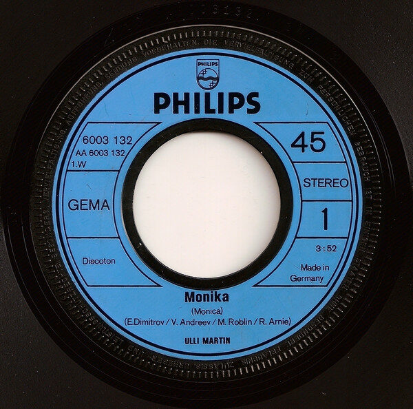Ulli Martin – Monika (Single) – Bild 3