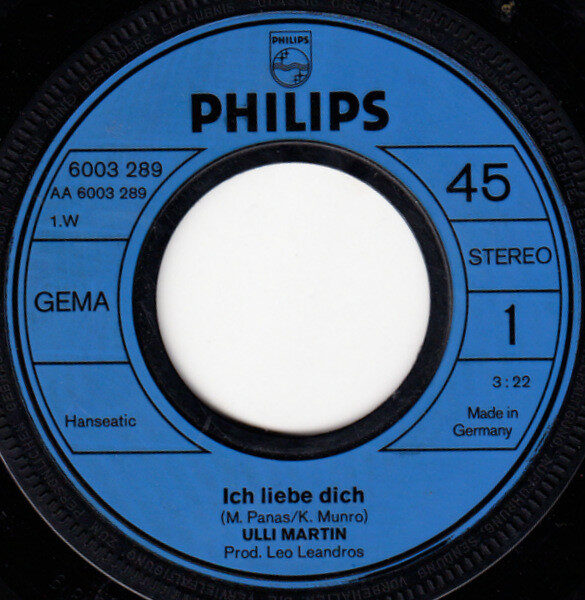 Ulli Martin – Ich Liebe Dich (Single) – Bild 3