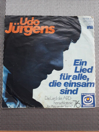 Udo Jürgens – Ein Lied Für Alle, Die Einsam Sind (Single)