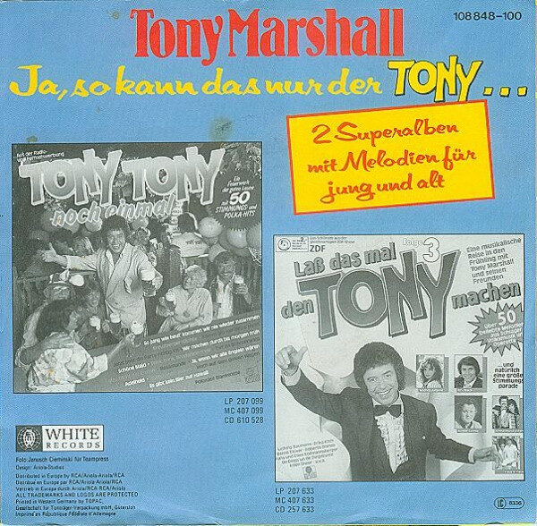 Tony Marshall – In Amsterdam (Single) – Bild 2