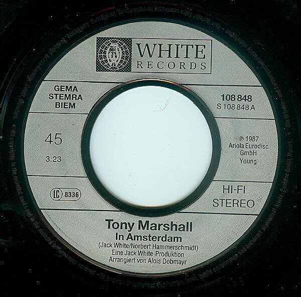 Tony Marshall – In Amsterdam (Single) – Bild 3