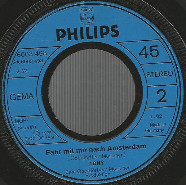 Tony (9) – Na Denn Tschüß, Min Deern (Single) – Bild 4