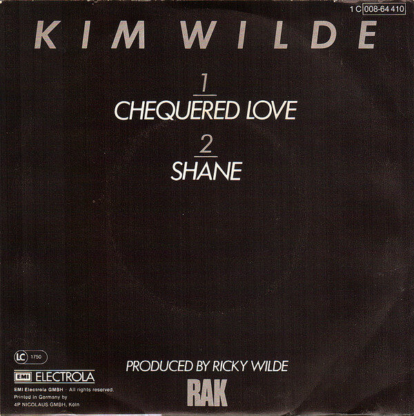 Kim Wilde – Chequered Love (Single) – Bild 2