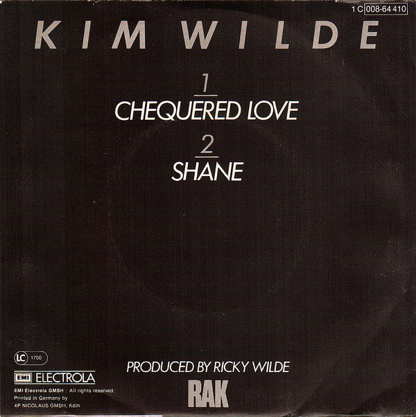 Kim Wilde – Chequered Love (Single) – Bild 2