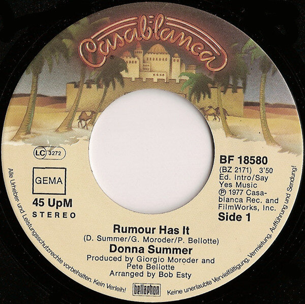 Donna Summer – Rumour Has It (Single) – Bild 3