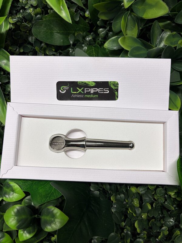 LX Pipes Pfeife silberfarben mit Sieb klein – Auktionsbild