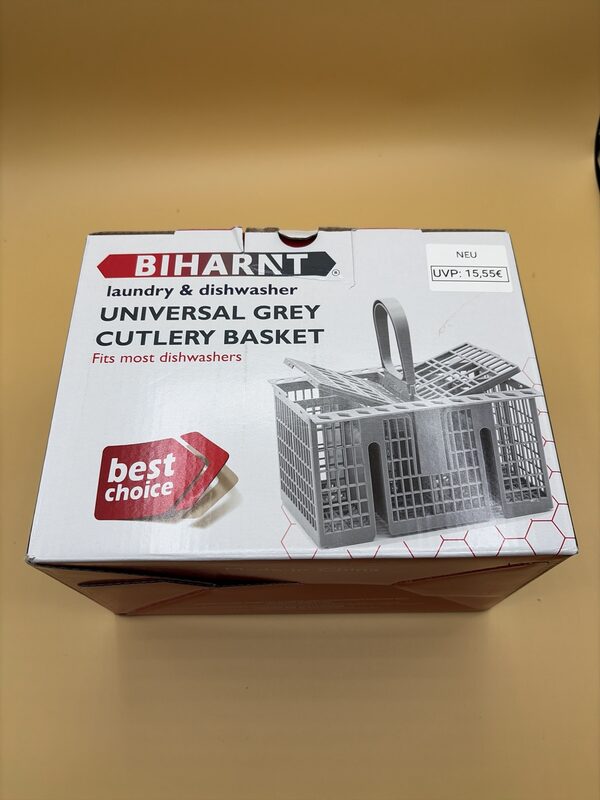 BIHARNT Besteckkorb Universal Grey für Geschirrspüler – Bild 1