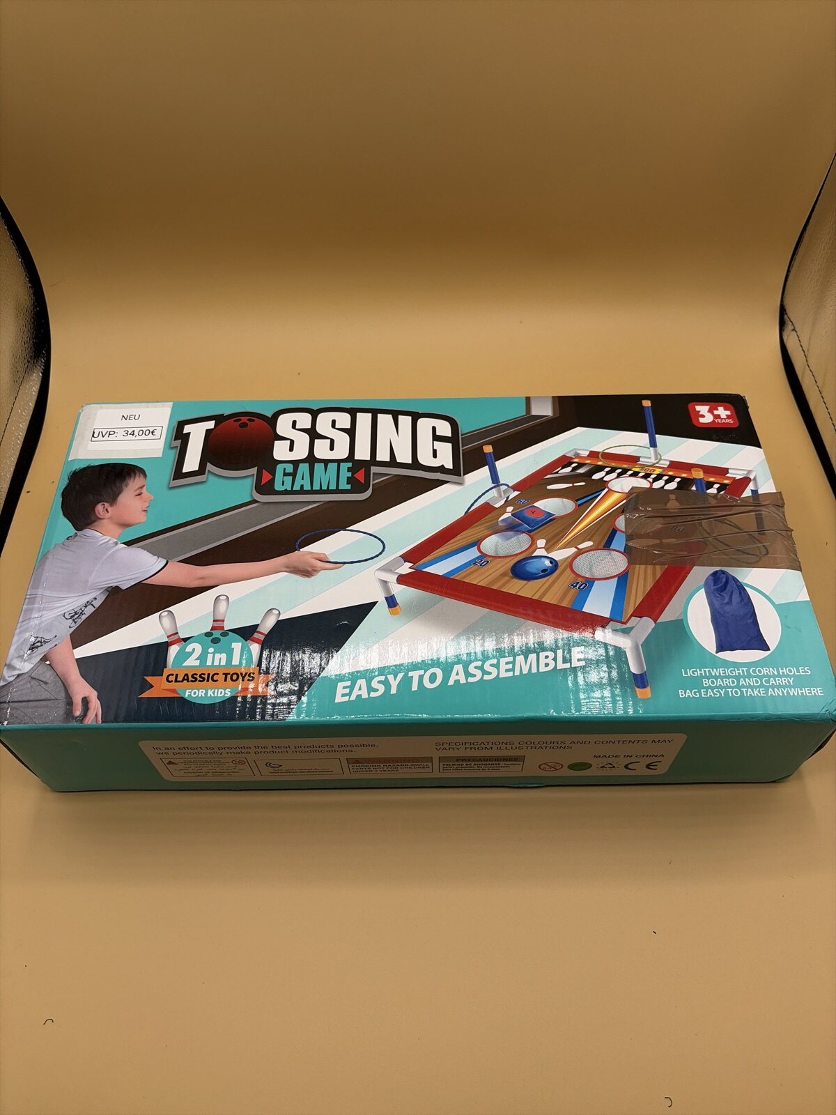 Wurfspiel 2 in 1 Classic Toys für Kinder ab 3 Jahren