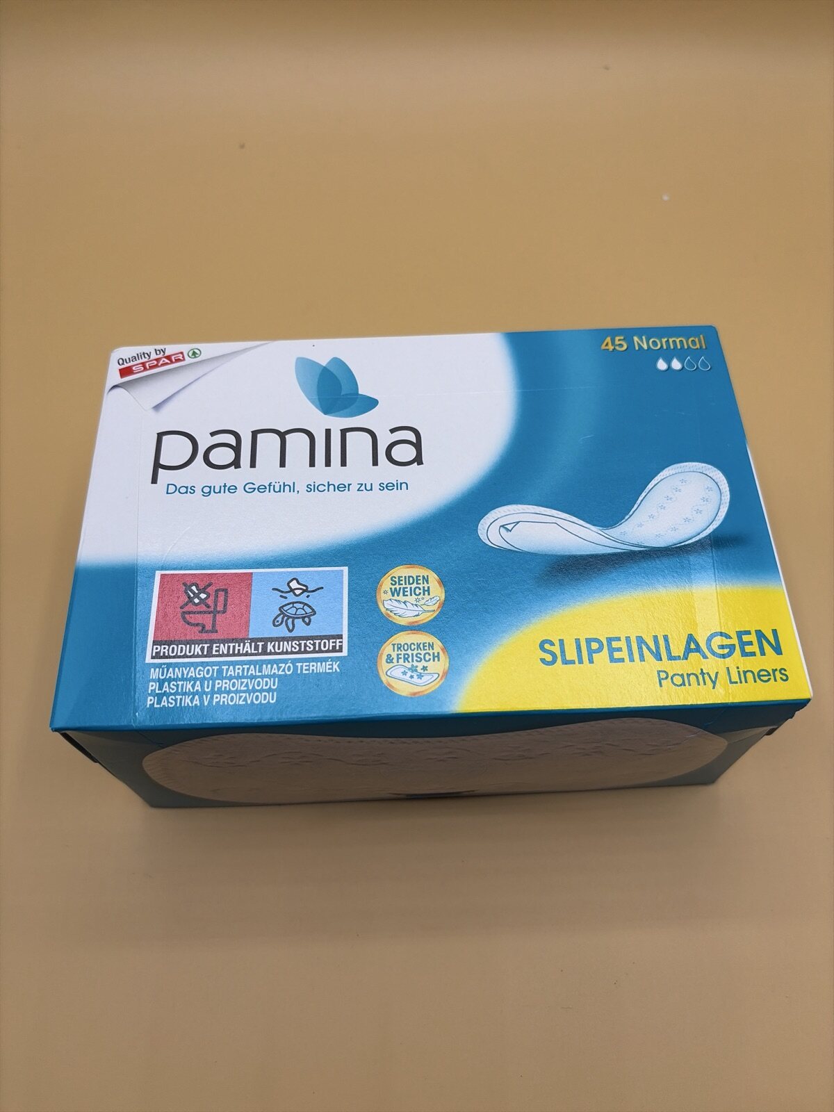 pamina Slipeinlagen 45 Stück Normal Panty Liners