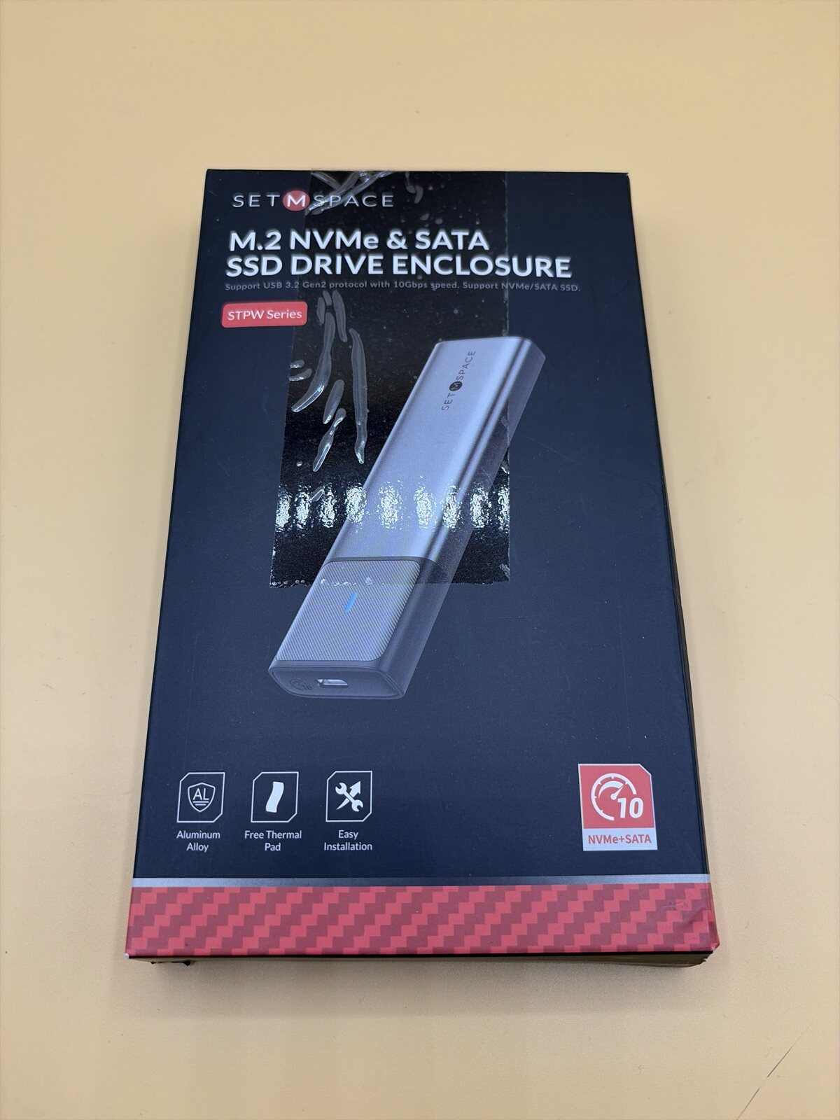 SETMSPACE STPW Series SSD Gehäuse M.2 NVMe & SATA