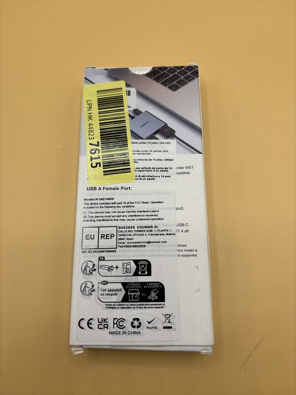 KOZYC 4-IN-1 USB-C Hub HDMI Typ-C PD 100W – Bild 2