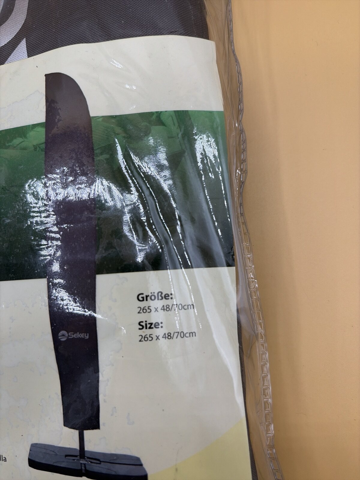 Sekey Schutzhülle für Ampelschirme 265x48/70 cm – Bild 4