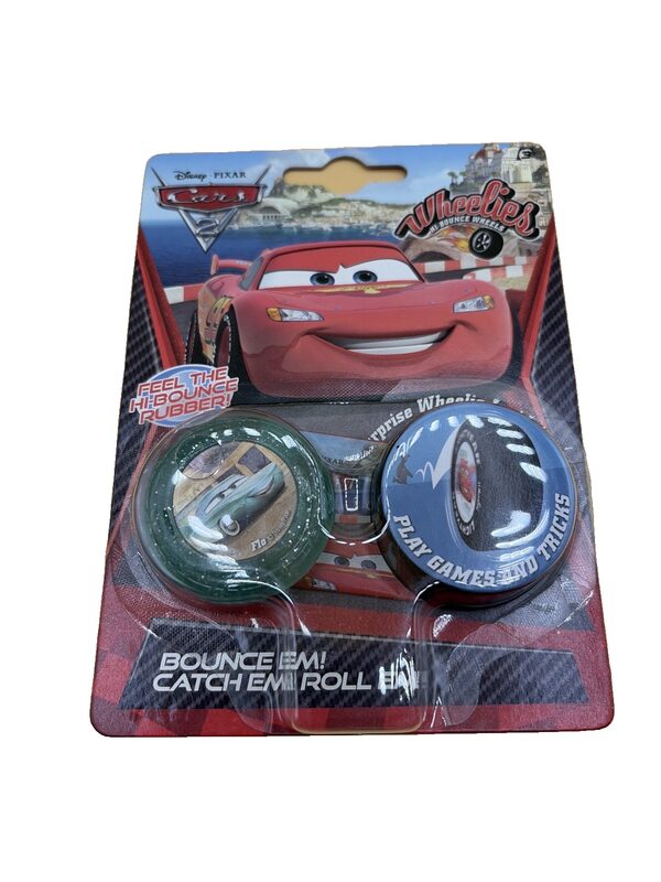 Disney Pixar Cars Spielzeug-Räder 2 Stück Gummi-Material – Bild 1