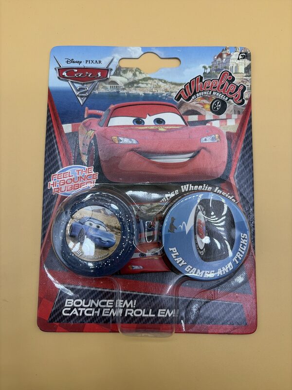 Disney Pixar Cars Wheelies Spielzeug 2 Stück Bounce Wheels – Bild 2
