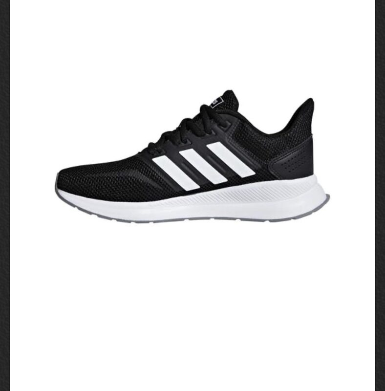 adidas Sneaker Schwarz Weiß Mesh Größe 36 2/3 – Bild 3