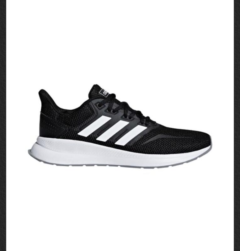 adidas Sneaker Schwarz Weiß Mesh Größe 36 2/3