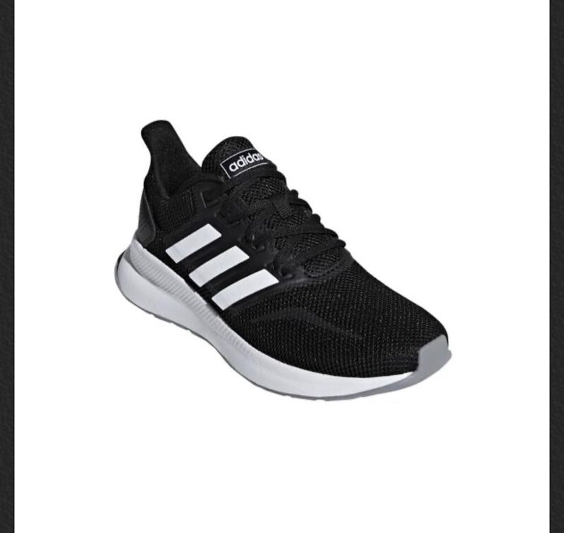 adidas Sneaker Schwarz Weiß Mesh Größe 36 2/3 – Bild 4