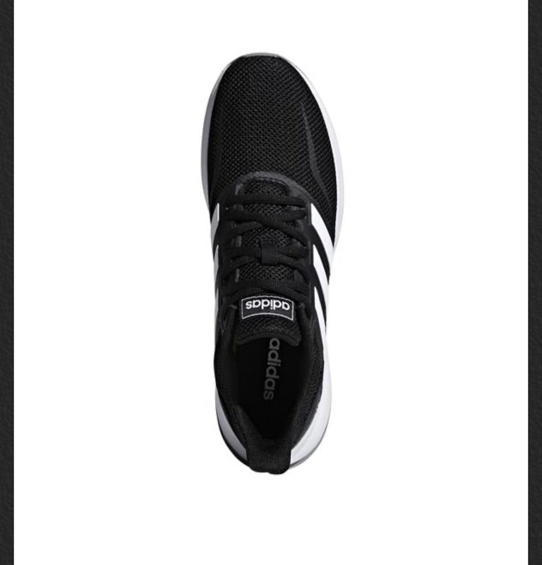 adidas Sneaker Schwarz Weiß Mesh Größe 36 2/3 – Bild 2