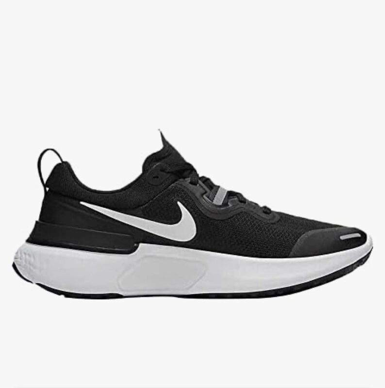 Nike Sneaker Schwarz Weiß Paar Mesh Schnürung Größe 38 – Bild 2