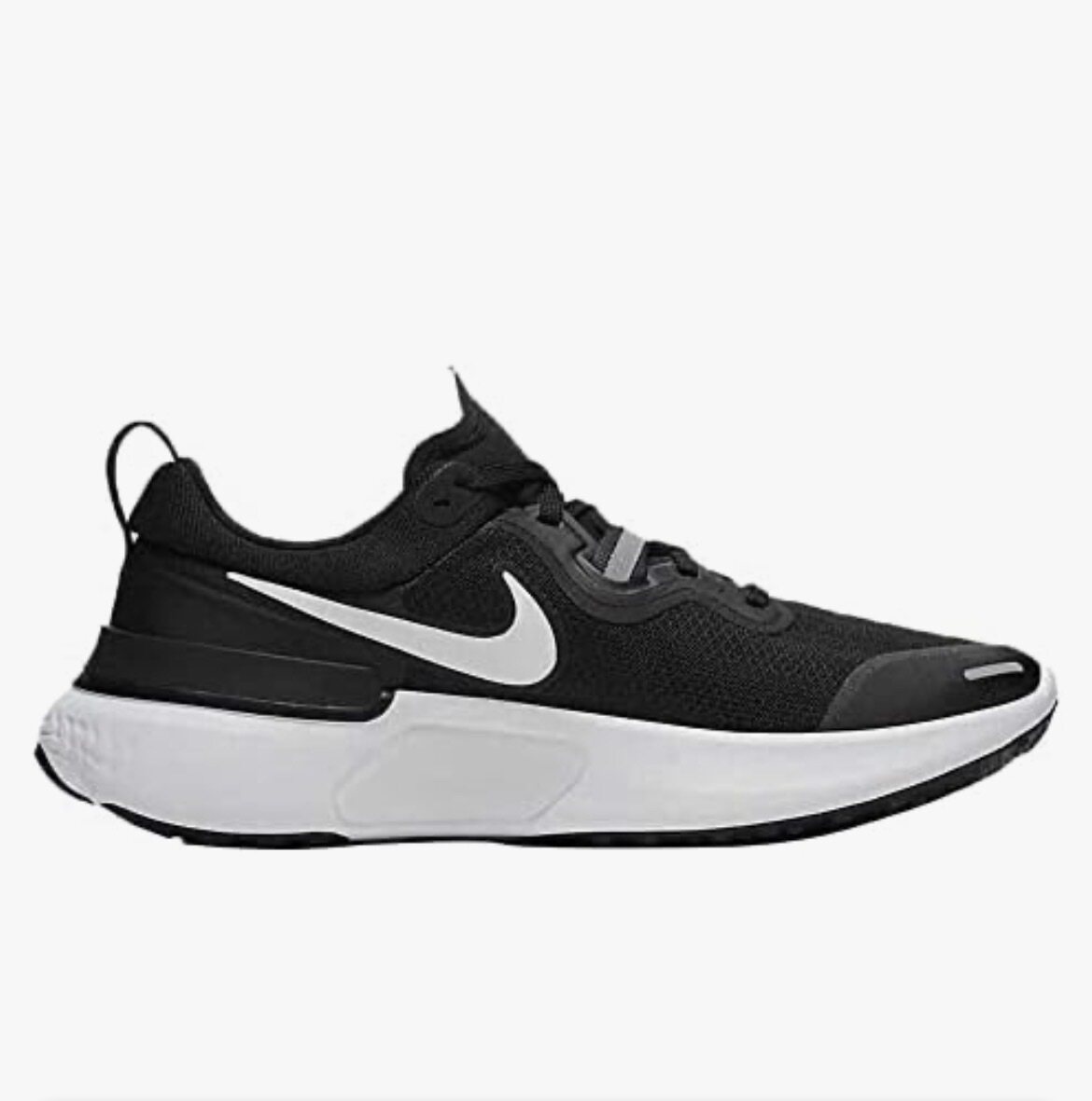 Nike Sneaker Schwarz Weiß Paar Mesh Schnürung Größe 38 – Bild 2