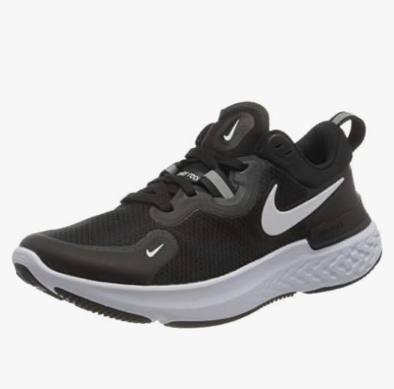 Nike Sneaker Schwarz Weiß Paar Mesh Schnürung Größe 38 – Bild 1
