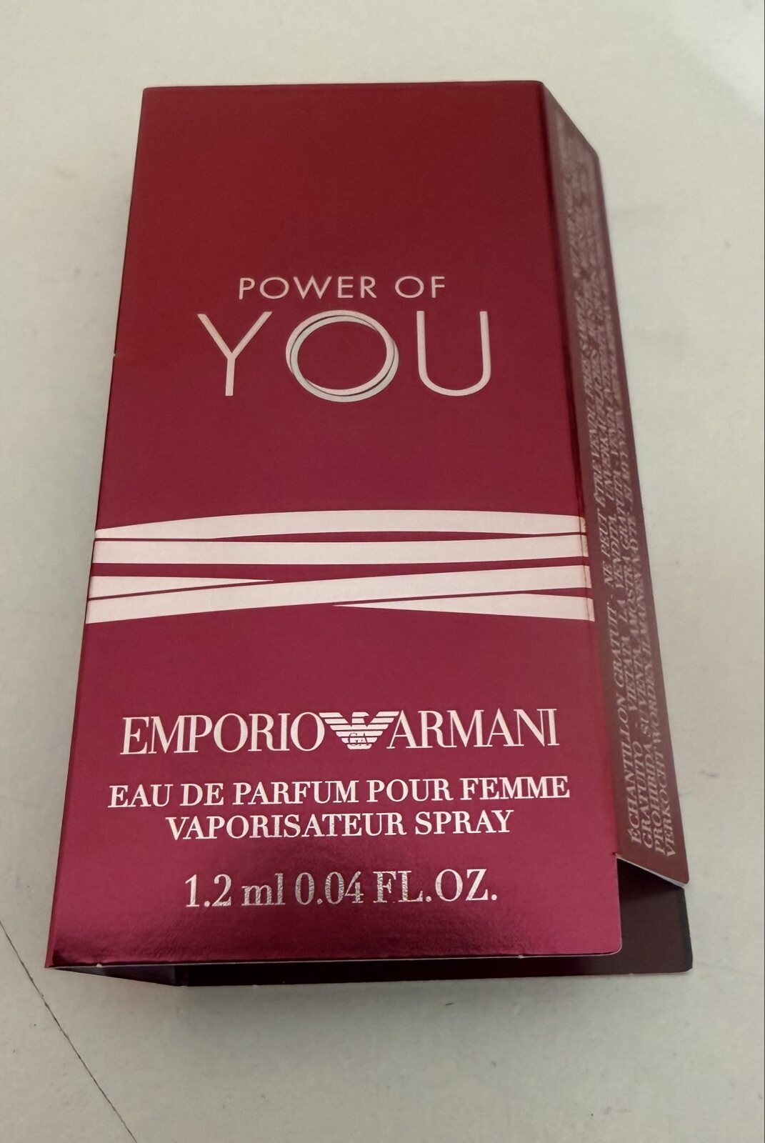 Emporio Armani Power of You Parfum 1.2 ml Eau de Parfum Spray