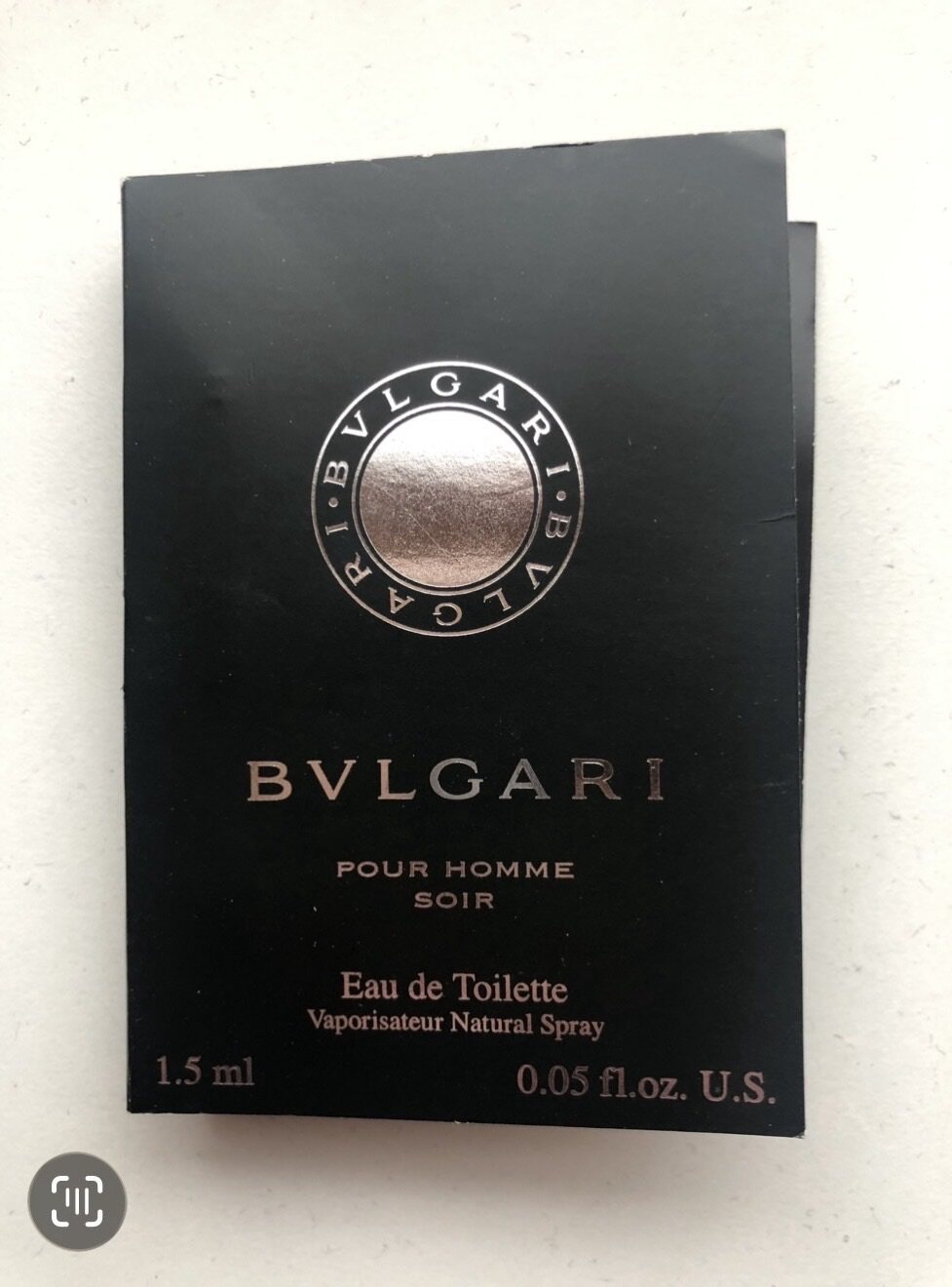 BVLGARI Pour Homme Soir Eau de Toilette 1.5 ml Spray